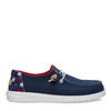 HEY DUDE Hey Dude Women's Wendy Slip-On Shoe - Navy Americana 