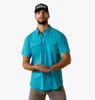 ARIAT Ariat VentTek Blue Moon Outbound Short Sleeve Men's Shirt 