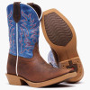 DURANGO BOOTS Durango Kid's Driftwood Brown/Lapis Blue Shyloh Western Boot 