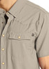 PANHANDLE SLIM Rock & Roll Denim Men's Tan TEK Western Stretch Shirt 