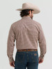 WRANGLER Wrangler Men's Cocoa Links 20X Competition Advanced Comfort Western Snap Shirt 
