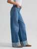 Wrangler Women's Milena Retro Bailey Wide Leg Cuffed Jean