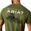 ARIAT Ariat Men's Made For Farmer Classic Fit T-Shirt - Four Leaf Clover 