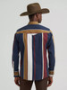 Wrangler Midnight Oak Vintage-Inspired Brushpopper Western Snap Men's Workshirt