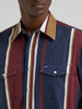 Wrangler Midnight Oak Vintage-Inspired Brushpopper Western Snap Men's Workshirt