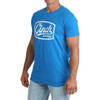 CINCH Cinch Men's Royal Blue Logo Graphic T-Shirt 