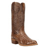 DAN POST Dan Post Brown Gauge Full Quill Ostrich Men's Exotic Boots
