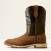 ARIAT Ariat Men's Activator Patriot Wide Square Toe Work Boots - Alamo Brown/Earthy Olive 