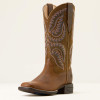ARIAT Ariat Distressed Brown/Adobe Clay Cattle Caite Western Women's Boots 