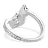 MONTANA SILVERSMITH Montana Silversmiths Double Drop Crystal Ring - Silver 