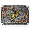 MONTANA SILVERSMITH Montana Silversmiths Multicolor Relentless Ride Buckle 