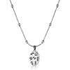 MONTANA SILVERSMITH Women's Montana Silversmiths Boot Stitch Silver & Turquoise Necklace 