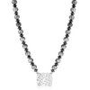 MONTANA SILVERSMITH Montana Silversmiths Women's Cowgirl Pearls Buckle Necklace - Silver & Rose Gold 