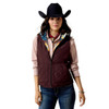 ARIAT Ariat Women's Dilon Plum Lakeside Southwest 2.0 Reversible Insulated Vest 