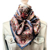 RODEO DRIVE Rodeo Drive Flowers & Paisley Wild Rag - Navy/Burgundy 