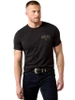 ARIAT Ariat Monument Gaucho Men's T-Shirt - Black 