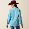 ARIAT Ariat Adriatic Blue Women's Kirby Pro Shirt 
