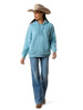 ARIAT Women's Ariat Logo 2.0 Adriatic Blue Hooded Sweatshirt 