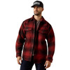 Ariat Men's Retro Shirt Jacket - Biking Red Buffalo Plaid