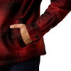 Ariat Men's Retro Shirt Jacket - Biking Red Buffalo Plaid