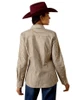 ARIAT Ariat Women's Kirby Stretch Shirt - Chocolate Plum Stripe 