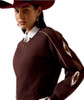 ARIAT Ariat Women's Chocolate Plum Dakota Sweatshirt 