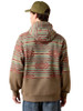 Ariat Dark Brindle Heather Southwest Color Block Men's Hoodie
