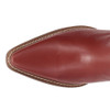 Women's Dingo Last Ride Leather Pull On Snip Toe Cowboy Boots - Red