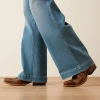 Ariat Women's Ultra High Rise Luana Wide Leg Jeans - Oklahoma