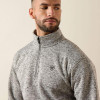 ARIAT Ariat Men's Nulla Heather Caldwell 1/4 Zip Sweater 