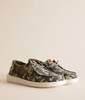 Hey Dude Women's Wendy Essential Camo Shoes - Olive Camo Multi