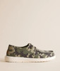HEY DUDE Hey Dude Women's Wendy Essential Camo Shoes - Olive Camo Multi 