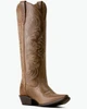Ariat Women's Calera Tall Snip Toe Western Boots - Taupe