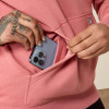 ARIAT Ariat Women's Rebar Workman Graphic Hoodie - Dusty Rose Heather/Cloud Grey 