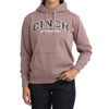Cinch Women's Lilac Fleece Logo Graphic Pullover Hoodie
