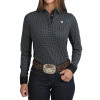 Cinch Women's Hybrid Black Pullover Shirt