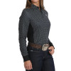 Cinch Women's Hybrid Black Pullover Shirt