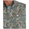 Cinch Men's Classic Western Button Down Shirt - Blue Paisley