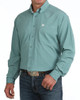 Cinch Mint Printed Arenaflex Men's Shirt
