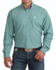 CINCH Cinch Mint Printed Arenaflex Men's Shirt 