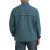 Cinch Men's Teal 1/4 Zip Windbreaker Pullover T-Shirt