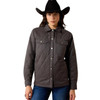ARIAT Women's Ariat Grizzly Carbon Copy Quilted Barn Jacket 