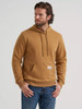 Wrangler Men's Tobacco Brown Fit For Champions Pullover Hoodie