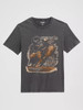 Men's Wrangler Hard Way Rodeo Graphic T-Shirt - Mineral Wash Black