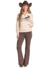 Panhandle Slim Women's Cowgirl Pullover - Natural Cream
