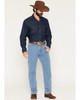 Wrangler Men's Toughlite Cowboycut Straight Stretch Denim Jeans - Medium Wash