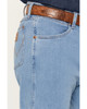 Wrangler Men's Toughlite Cowboycut Straight Stretch Denim Jeans - Medium Wash