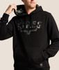 KIMES RANCH Men's Kimes Ranch Black Riddle Hooded Sweatshirt 