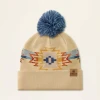 Ariat Women's Natural Serape Beanie
