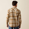 ARIAT Men's Ariat Peyote Plaid Retro Hayes Fitted Snap Shirt 